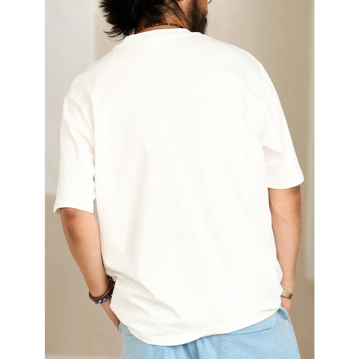 「KaraKuｘ365CAT.ART」ポケットから覗く猫 浮世絵柄コットンTee - Image 9