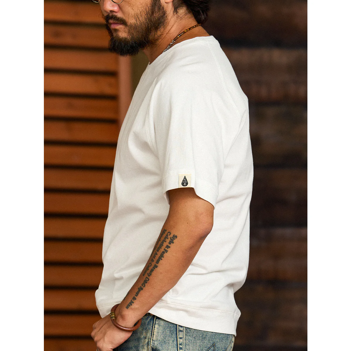 多色展開　ラグランスリーブコットンTシャツ - Image 11
