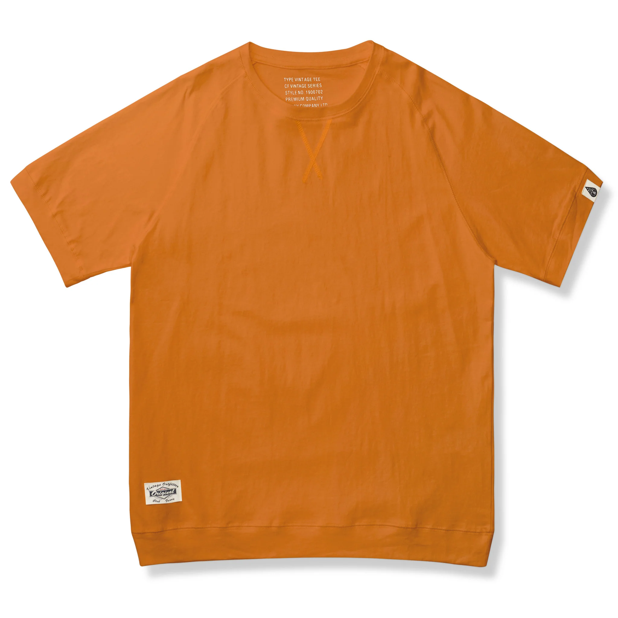 多色展開　ラグランスリーブコットンTシャツ - Image 3