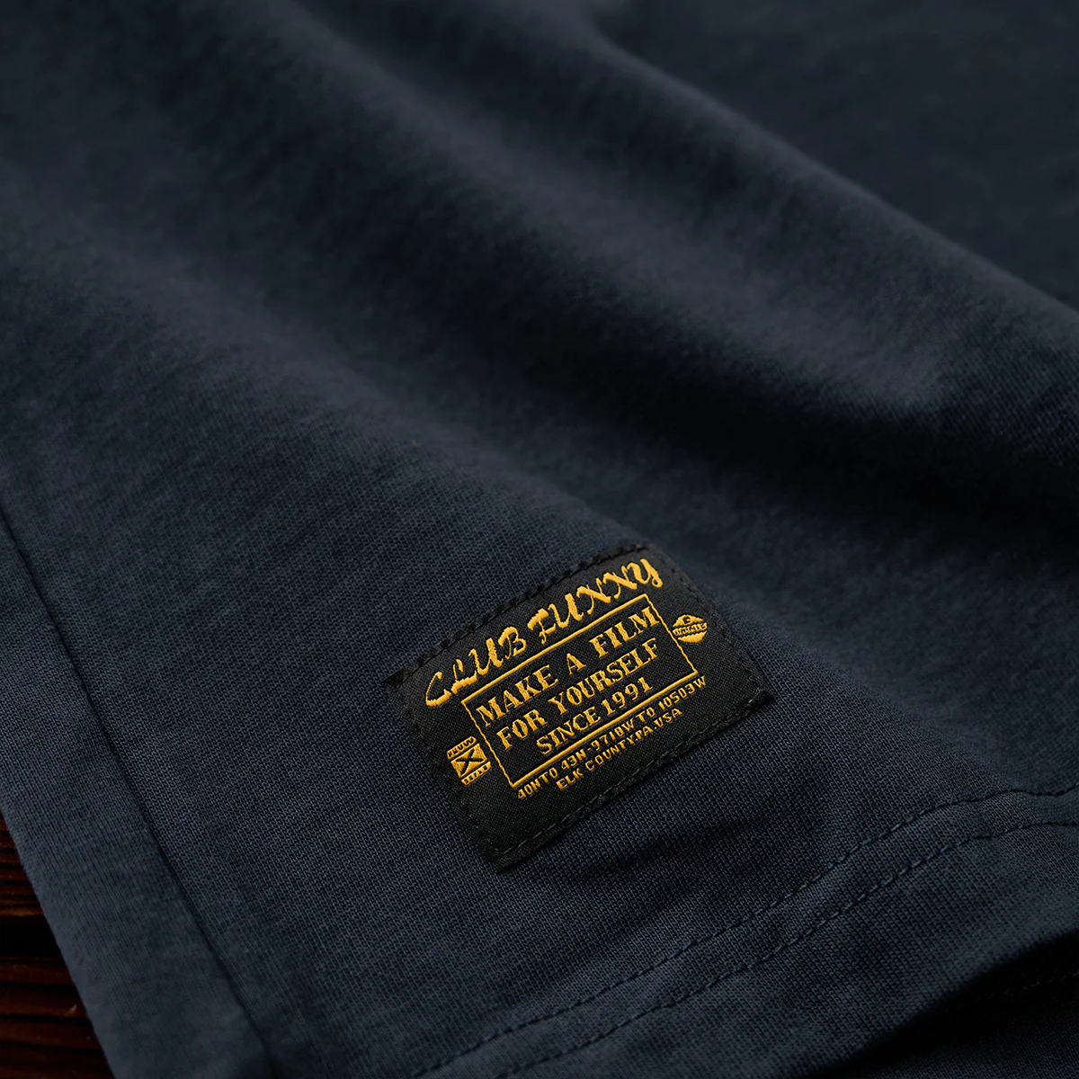ヘビーウェイト 無地クルーネック海軍Tシャツ - Image 15