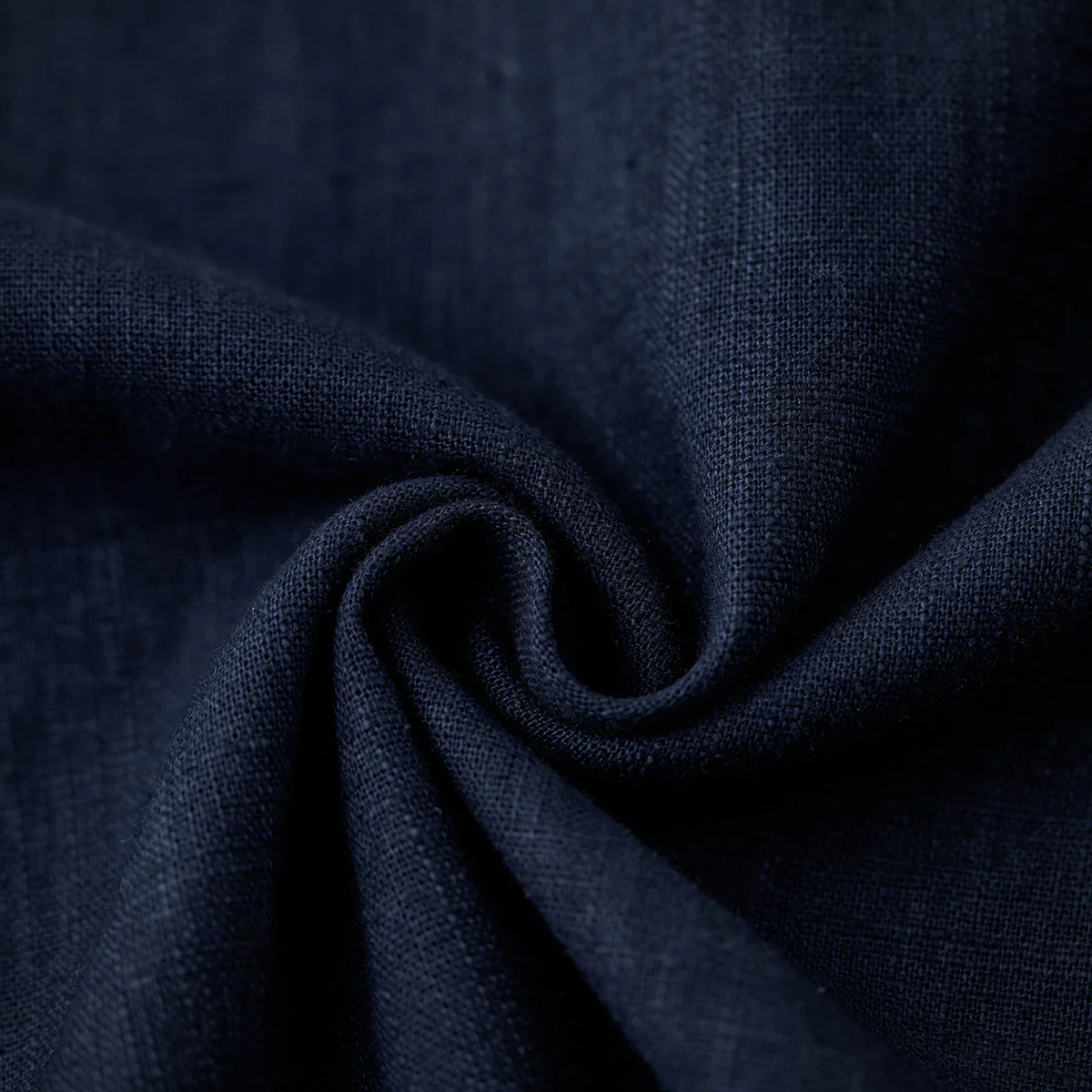 NAVY ハーフボタンコットンリネンポロシャツ - Image 19