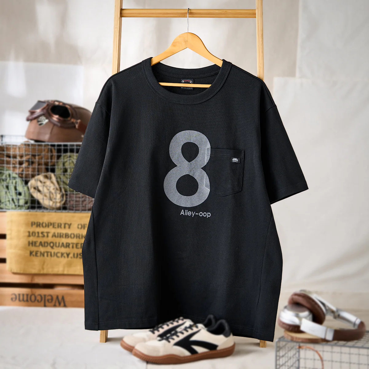 No.8 Alley Oop　ヘビーウェイトTシャツ - Image 3