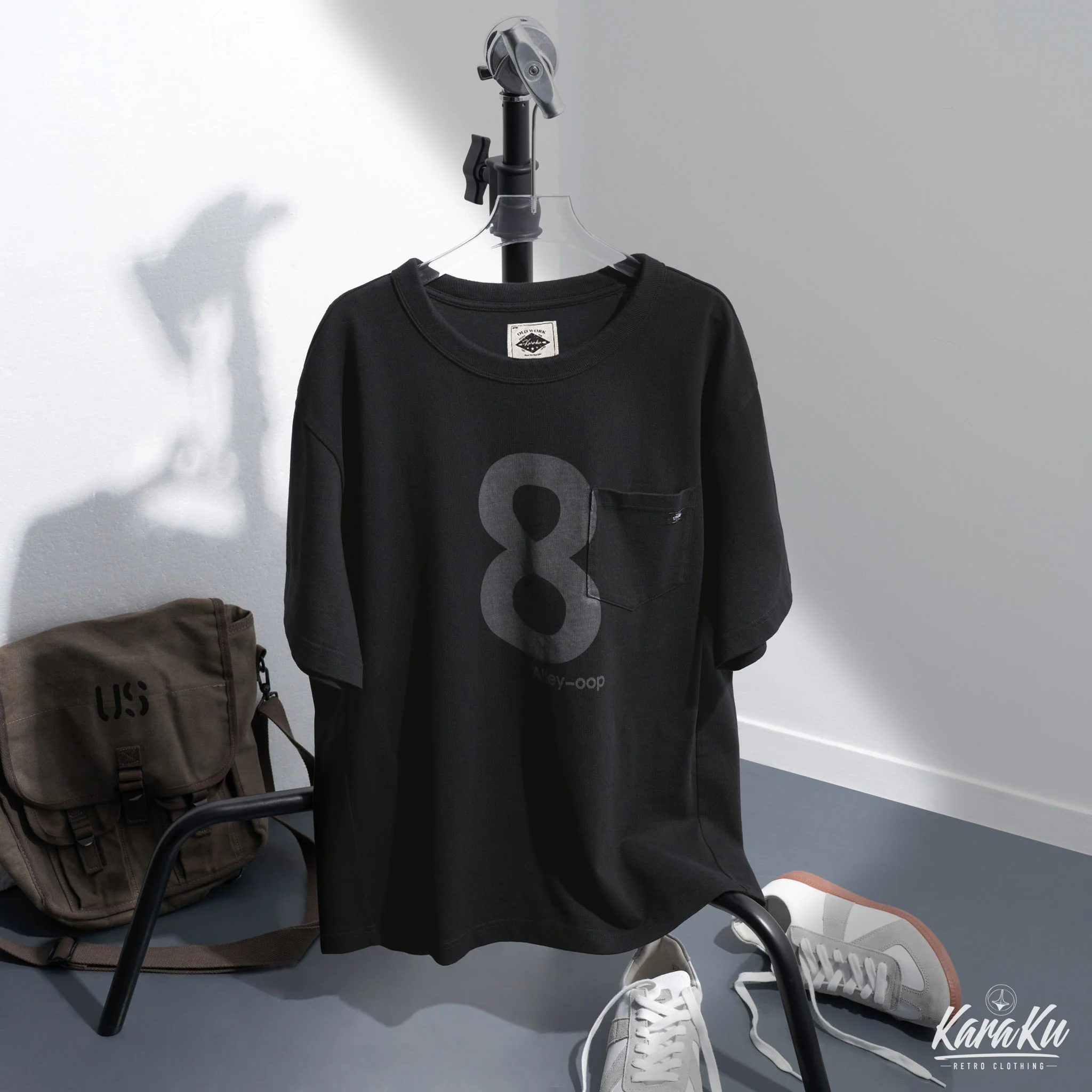 No.8 Alley Oop　ヘビーウェイトTシャツ - Image 8