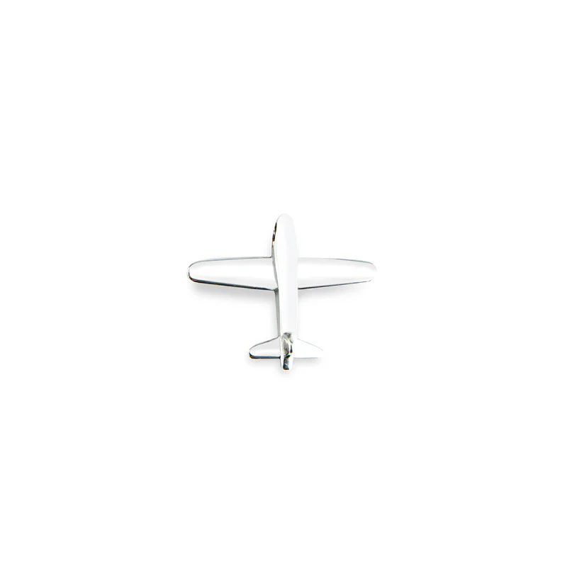 【Classic】アメカジネックレス - 稲光/飛行機 925シルバー - Image 3