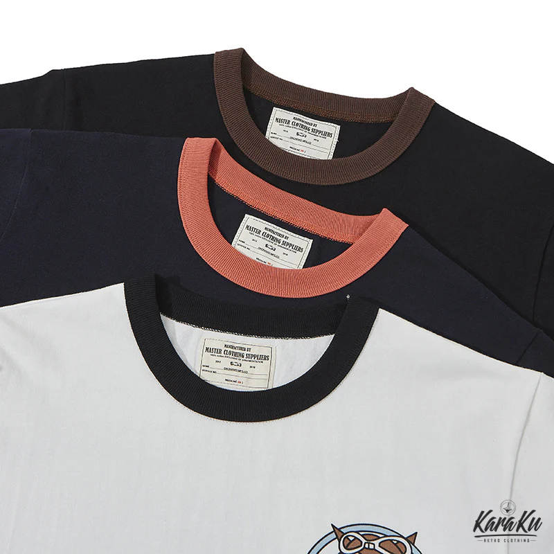 U.S. AIR FORCEプリント　ミリタリー半袖Tシャツ - Image 10