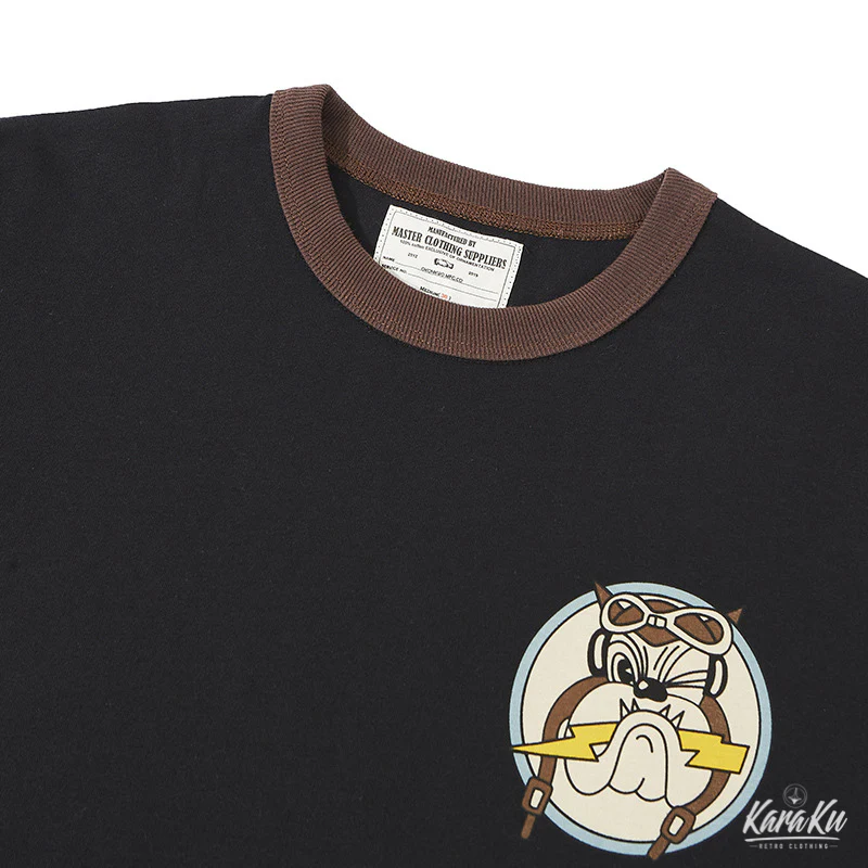 U.S. AIR FORCEプリント　ミリタリー半袖Tシャツ - Image 11