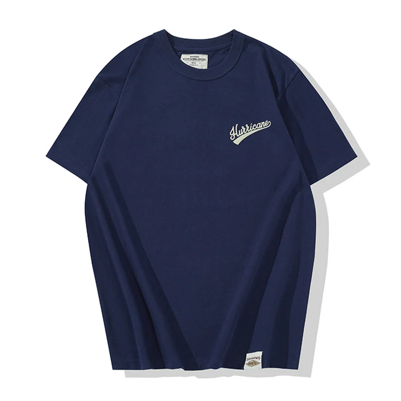 バイカー定番 アメカジアルファベットプリントTシャツ - Image 5