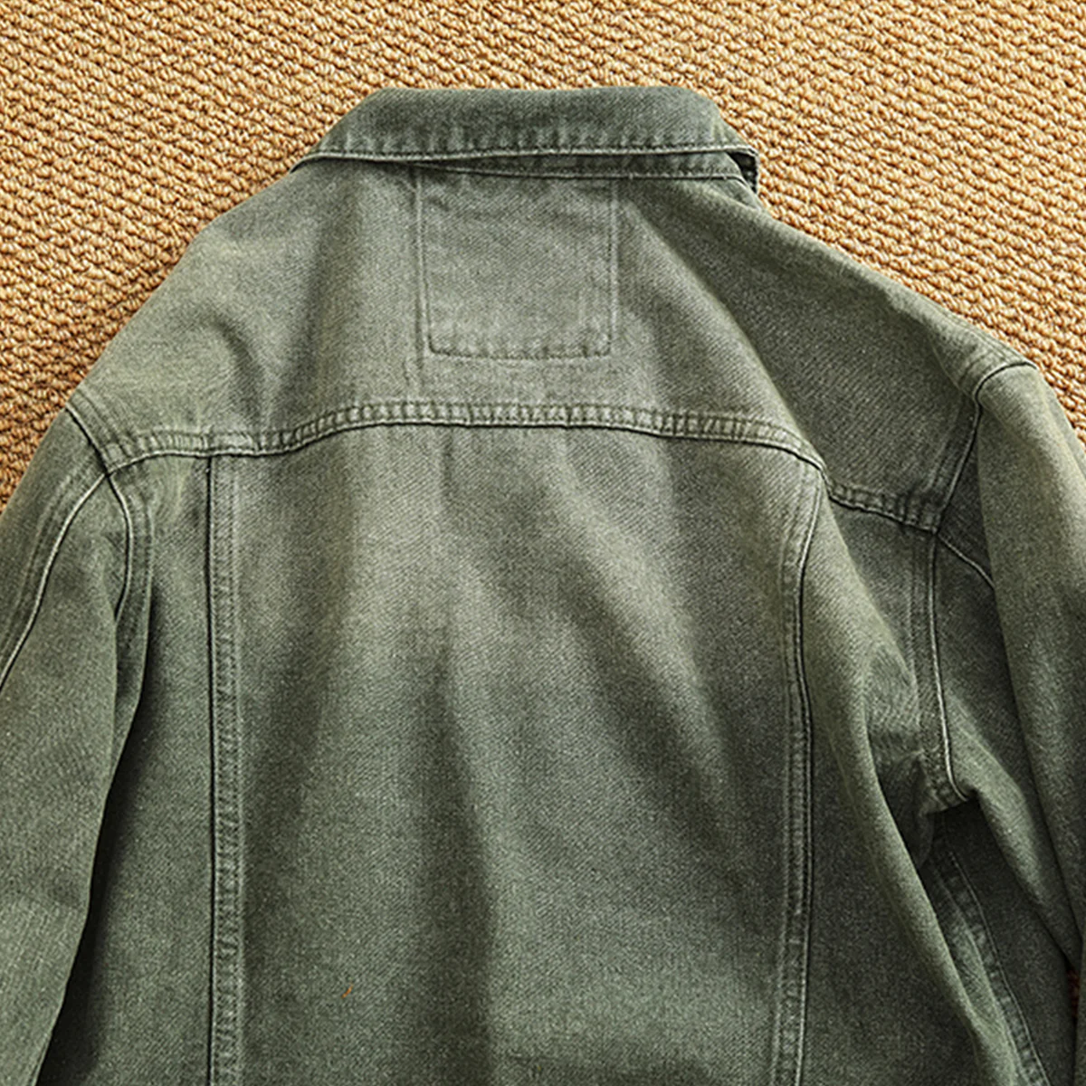 2色展開 泥染めデニムトラッカージャケット - Image 10