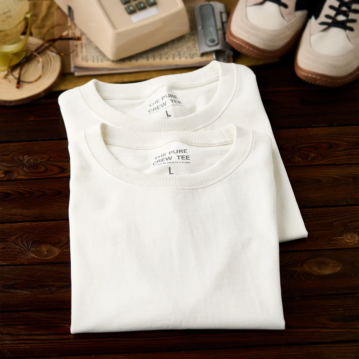 【Classic】2枚組!アメリカンレトロコットン100%半袖Tシャツ - Image 15
